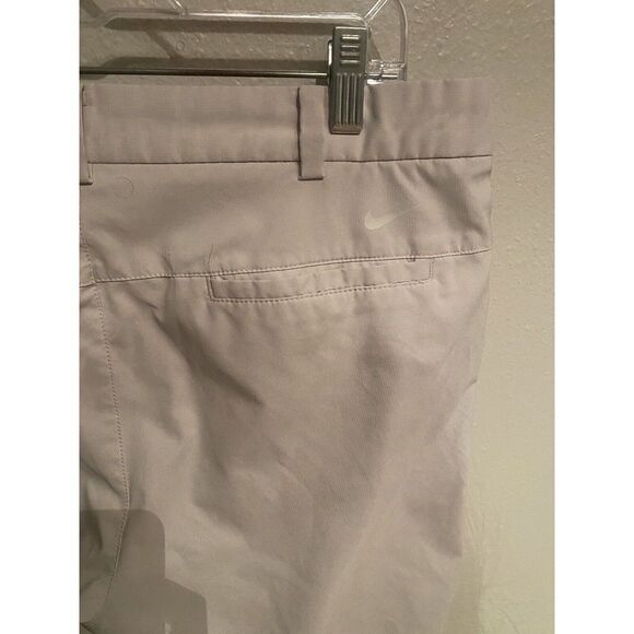 Nike Golf Mens 34x32 Cream Tour Performance Flex Tech Pants 452702 - Picture 6 of 12